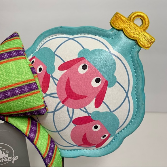 NWT. Disney Parks Pixar Christmas Ornament Toy Story Minnie Mouse Ears - Picture 5 of 9